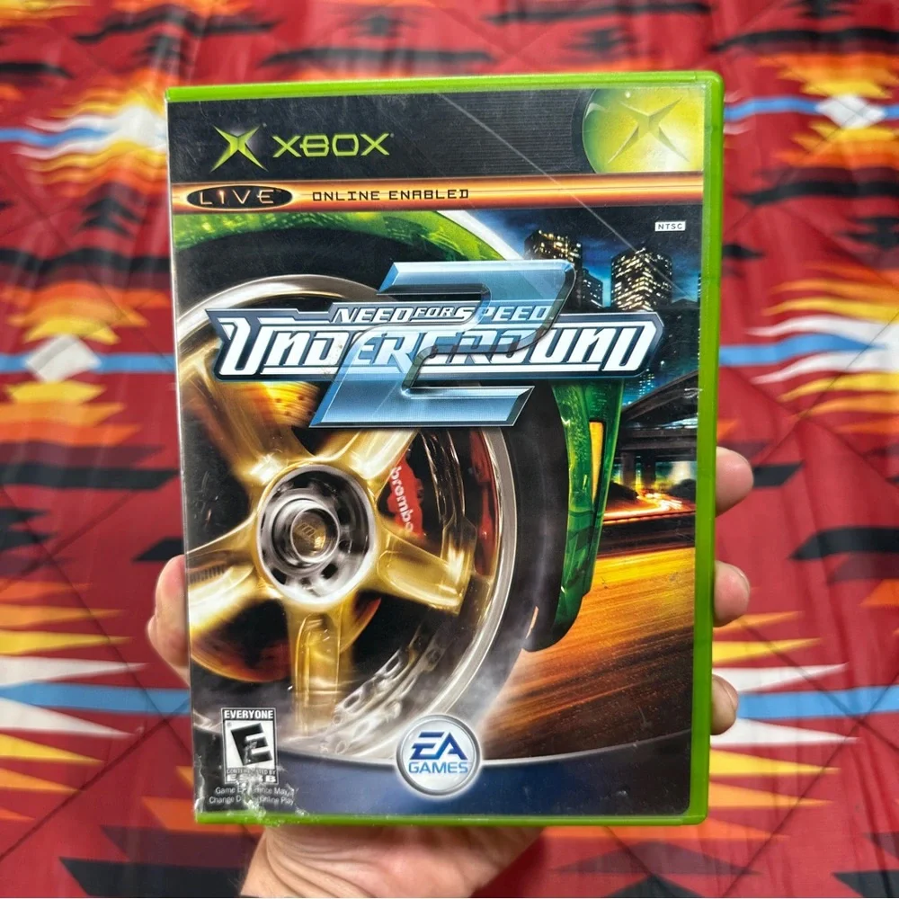 Need for Speed Underground 2 (Microsoft Xbox, 2004) (NO GAME)